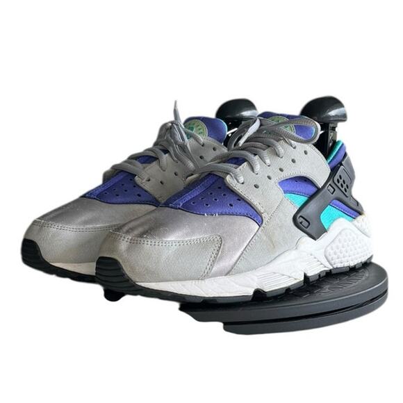 Womens Nike Air Huarache Run 634835-008 Athletic Running Sneaker Size 8 Gray - Picture 2 of 6